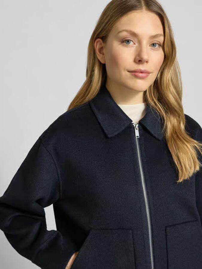 Opus Jas van lanaanwolmix model 'Hilvyn'