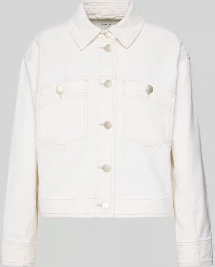 Opus Jeansjack met borstzakken model 'Hodeo' - Foto 2