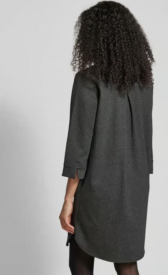 Opus Knielange jurk met platte kraag model 'Wenso'