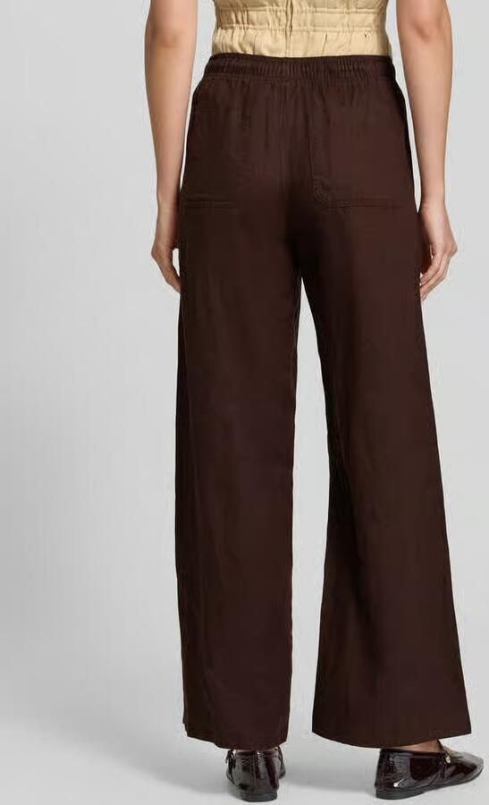 Opus Linnen broek met elastische band model 'Mileni resort' - Foto 2