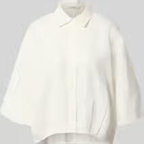 Opus Loose fit blouse met korte mouwen van modalmix model 'Fotori'