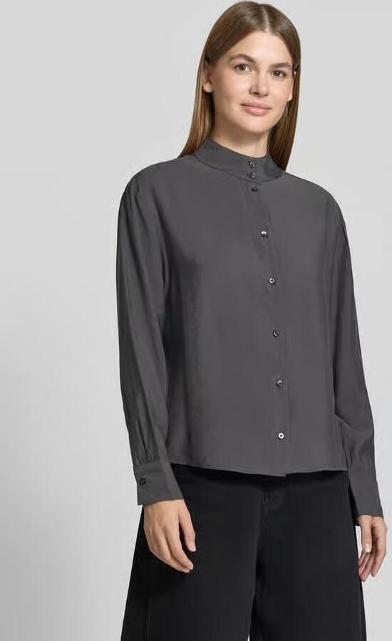 Opus Loose fit blouse met lange mouwen van modalmix model 'Fasofta' - Foto 3