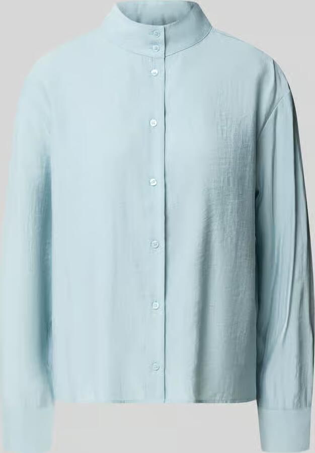 Opus Loose fit blouse met lange mouwen van modalmix model 'Fasofta'