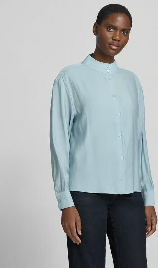 Opus Loose fit blouse met lange mouwen van modalmix model 'Fasofta' - Foto 2