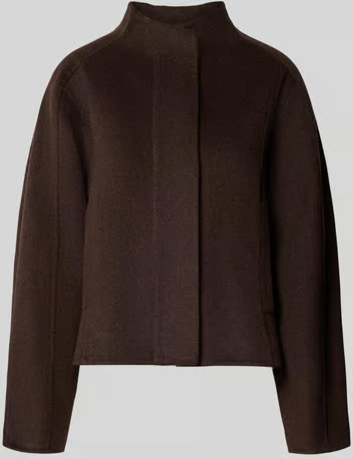 Opus Loose fit blouson van wolmix model 'Hatura'