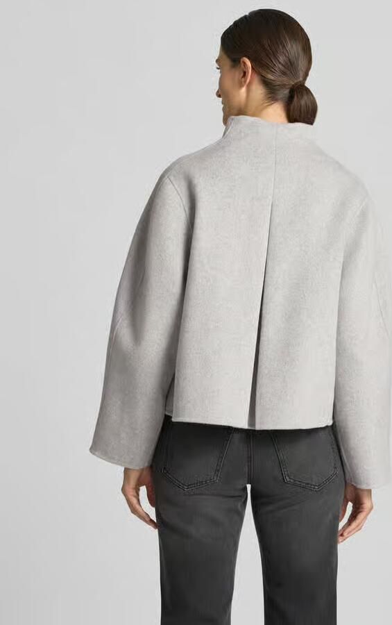 Opus Loose fit blouson van wolmix met viscose model 'Hatura' - Foto 2