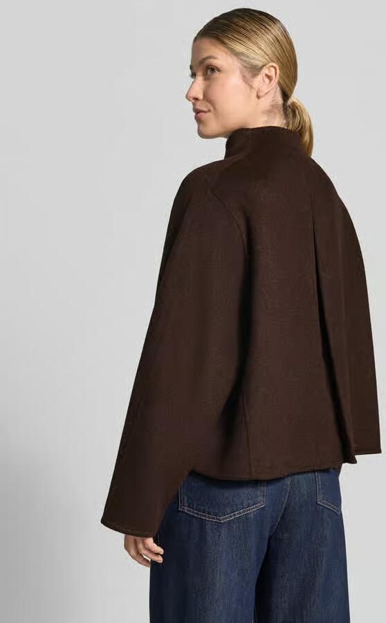 Opus Loose fit blouson van wolmix met viscose model 'Hatura' - Foto 3
