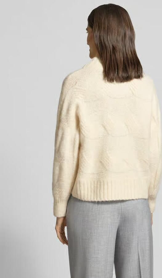 Opus Loose fit gebreide pullover met wol