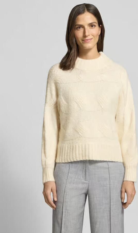 Opus Loose fit gebreide pullover met wol - Foto 2