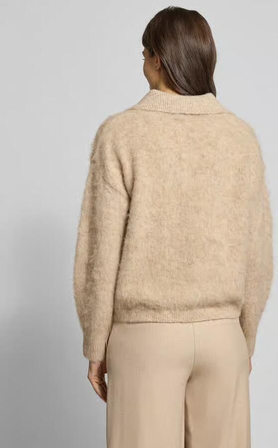 Opus Loose fit gebreide pullover met wol model Pelsie