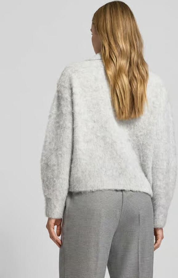 Opus Loose fit gebreide pullover met wol model Pelsie