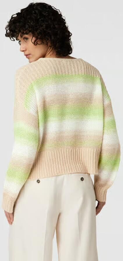 Opus Loose fit gebreide pullover met wol Model 'Pradient'