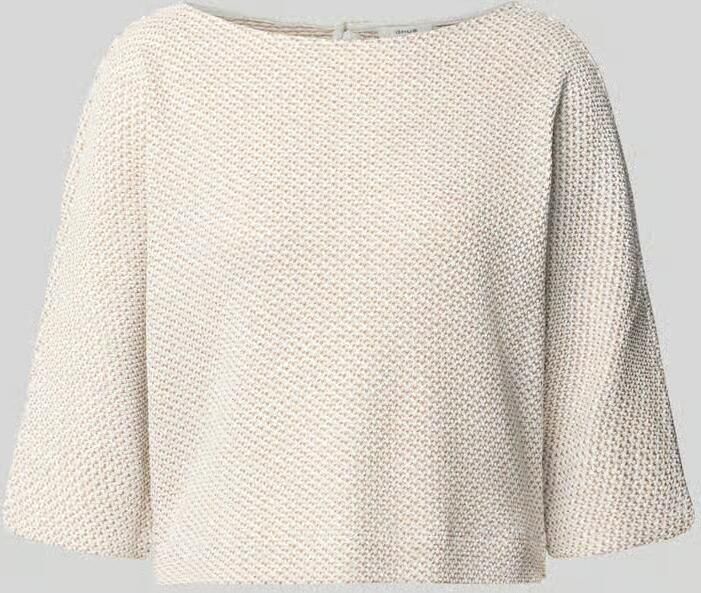 Opus Loose fit pullover met katoengehalte model 'Sassoni'