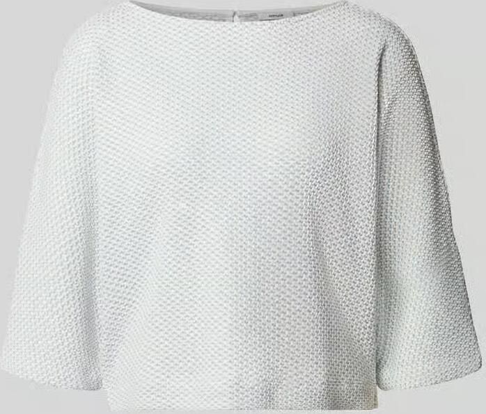 Opus Loose fit pullover met katoengehalte model 'Sassoni'