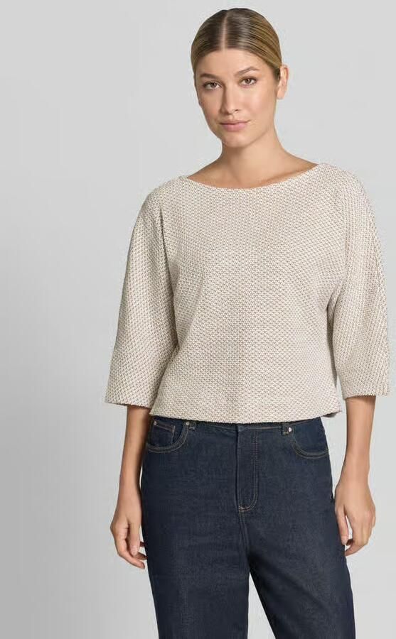 Opus Loose fit pullover met katoengehalte model 'Sassoni' - Foto 2