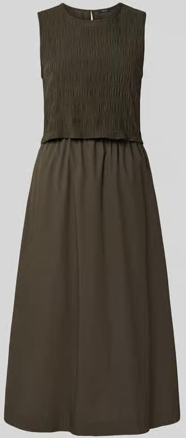Opus Midi-jurk in 2-in-1-look model 'Wipella'