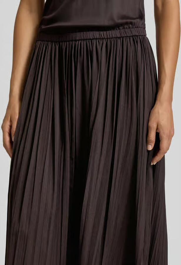 Opus Midi-jurk van viscose in een 2-in-1-look model 'Wabella'