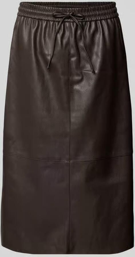 Opus Midi-rok model 'Rilkis' met koordceintuur