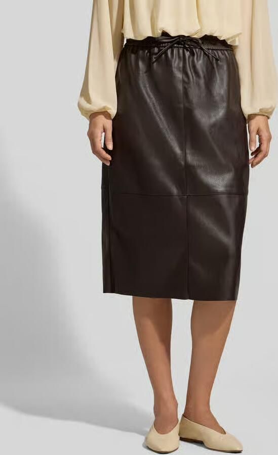 Opus Midi-rok model 'Rilkis' met koordceintuur - Foto 3