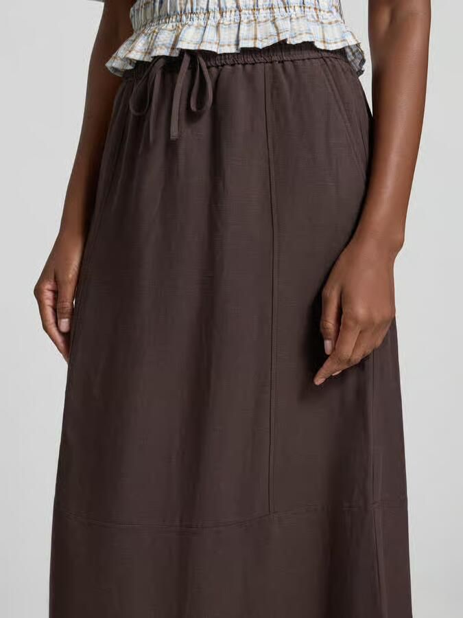 Opus Midirok van mix van viscose en linnen model 'Ridana'