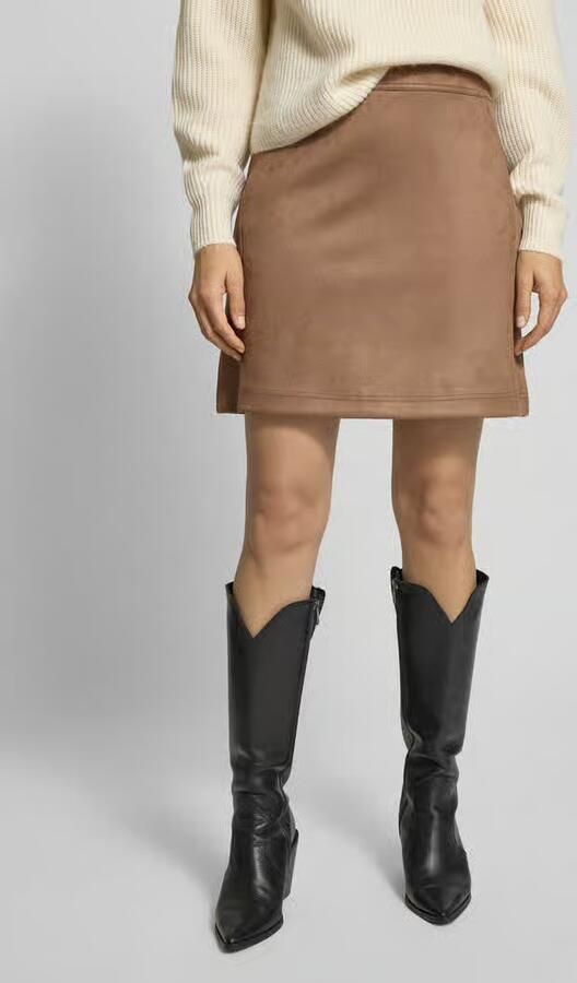 Opus Minirok in leerlook model 'Relvina cozy' - Foto 2