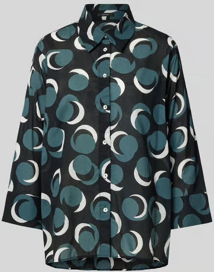 Opus Stad Blouse Lange Mouw Multicolor Dames - Foto 2