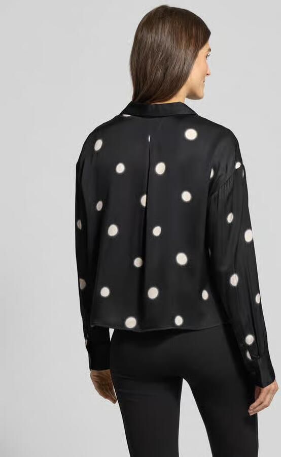 Opus Overhemdblouse met knoopsluiting model 'Famena' - Foto 3