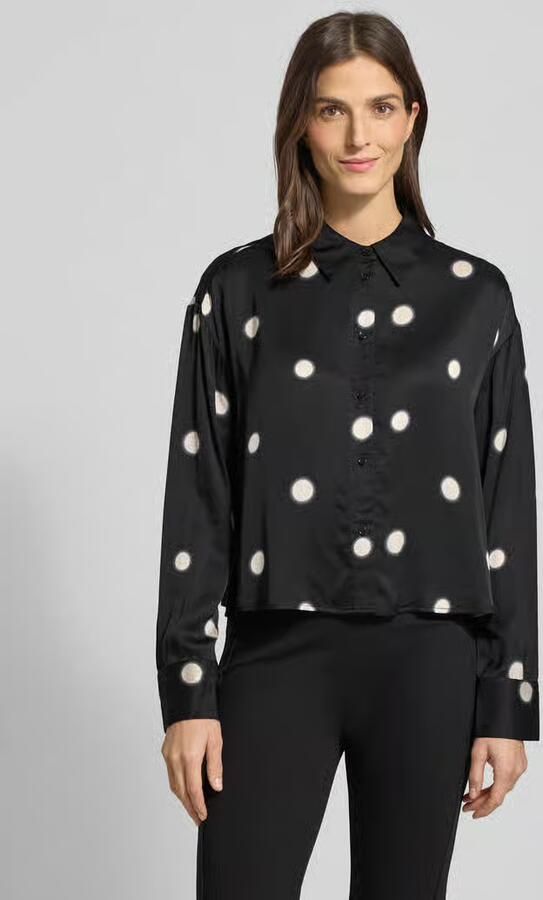 Opus Overhemdblouse met knoopsluiting model 'Famena' - Foto 4