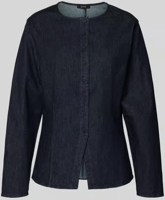 Opus Overhemdblouse met knoopsluiting model 'Fartis'