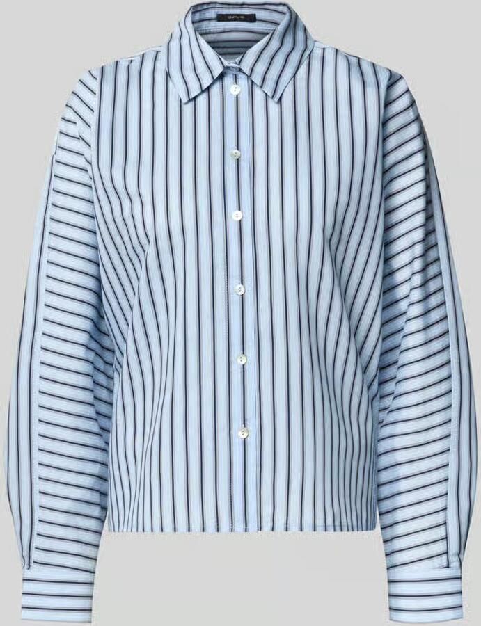 Opus Overhemdblouse met knoopsluiting model 'Foho'
