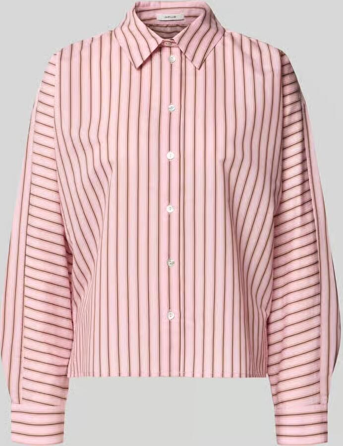 Opus Overhemdblouse met knoopsluiting model 'Foho'