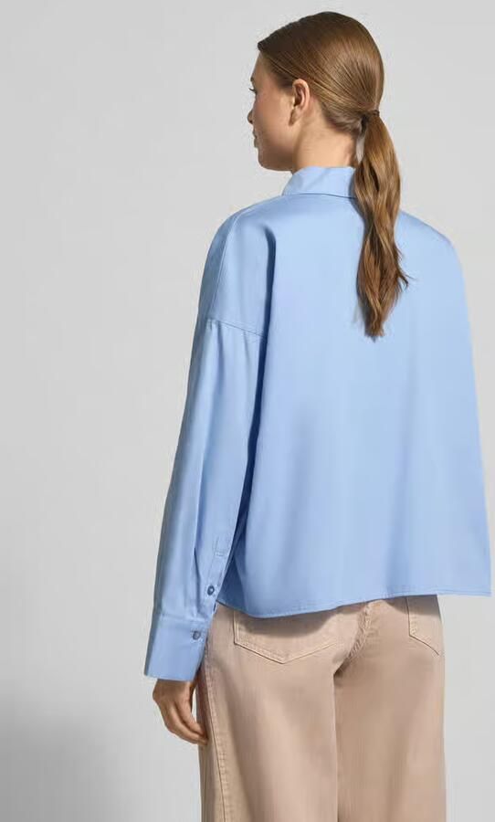 Opus Overhemdblouse met verborgen knoopsluiting model 'Fundra'
