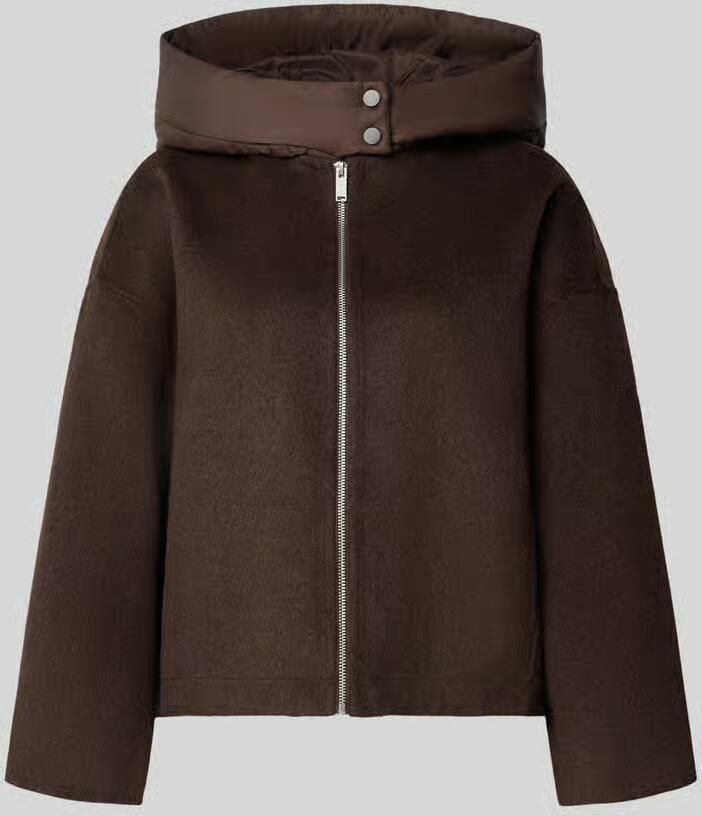 Opus oversized blouson van wolmix model 'Hikone'