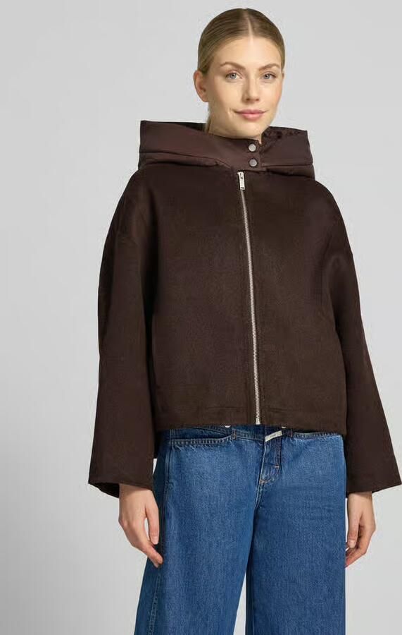Opus oversized blouson van wolmix model 'Hikone' - Foto 3