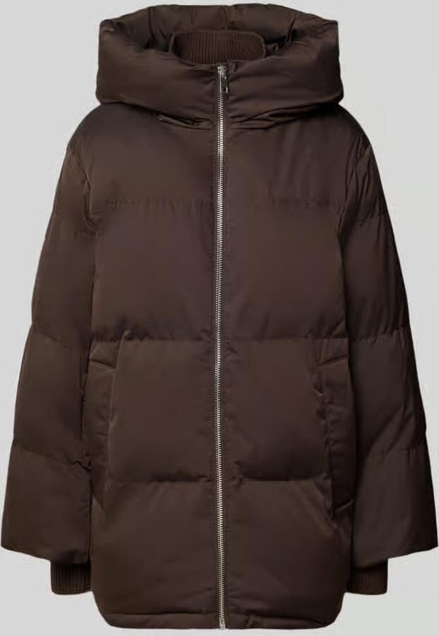 Opus Pufferjas met capuchon model 'Hilena'