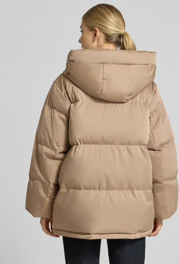 Opus Loose fit pufferjack met capuchon model 'Hilena' - Foto 2