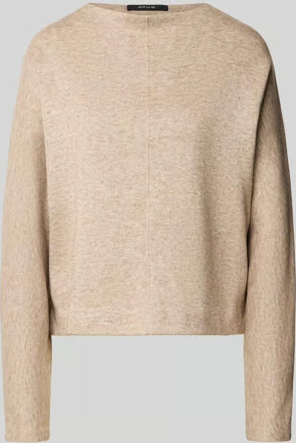 Opus Pullover met overgeslagen mouwen model 'Garzel'