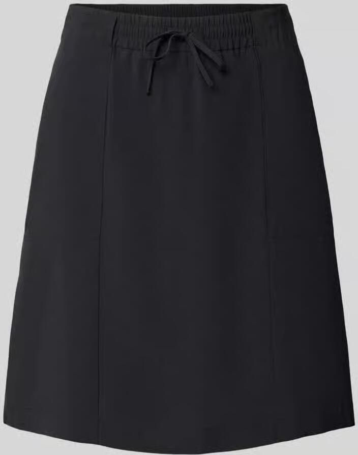 Opus Rechte midi-rok van modalmix model 'Rania city'
