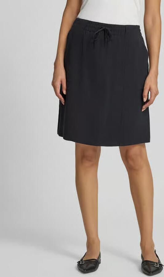 Opus Rechte midi-rok van modalmix model 'Rania city' - Foto 3