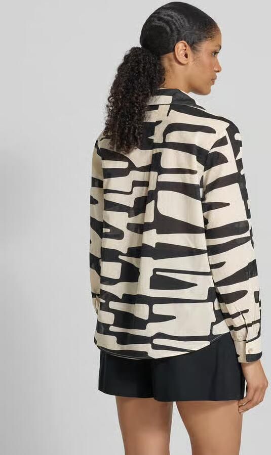Opus Regular fit blouse met knoopsluiting model 'Fumani'