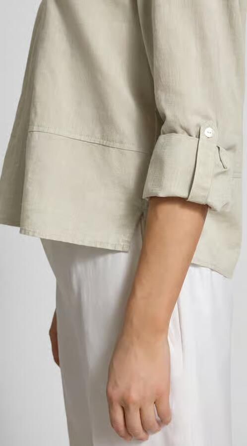 Opus regular fit blouse met V-hals model 'Feleen'