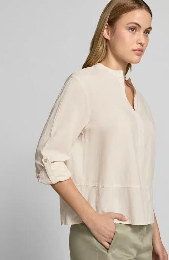 Opus regular fit blouse met V-hals model 'Feleen'
