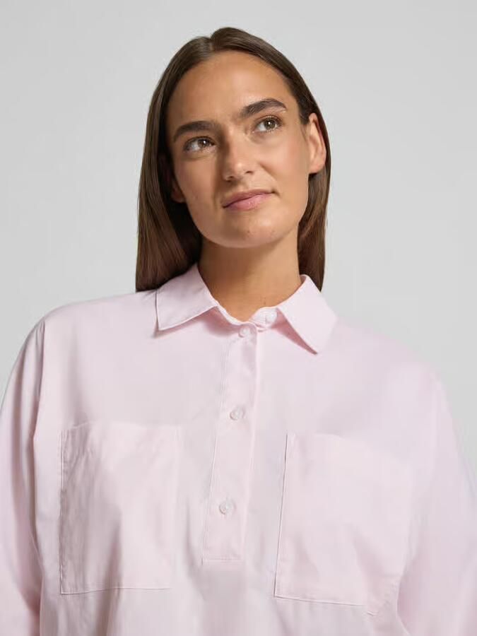 Opus regular fit blouse platte kraag model 'Fadessa'