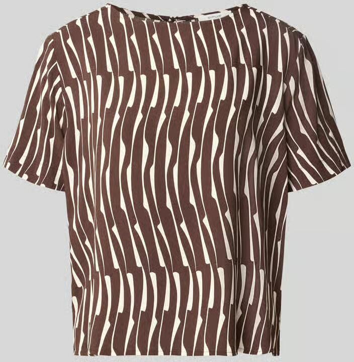 Opus regular fit blouse van viscose model 'Ferona bamboo' - Foto 2