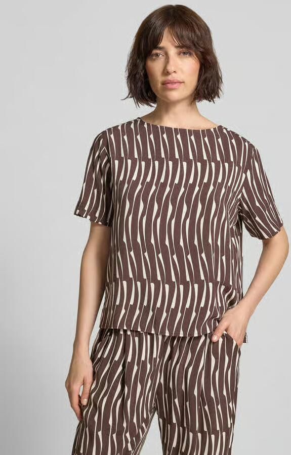 Opus regular fit blouse van viscose model 'Ferona bamboo' - Foto 3