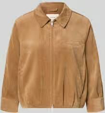 Opus Regular Fit blouson met ballonsaum model 'Hamona'