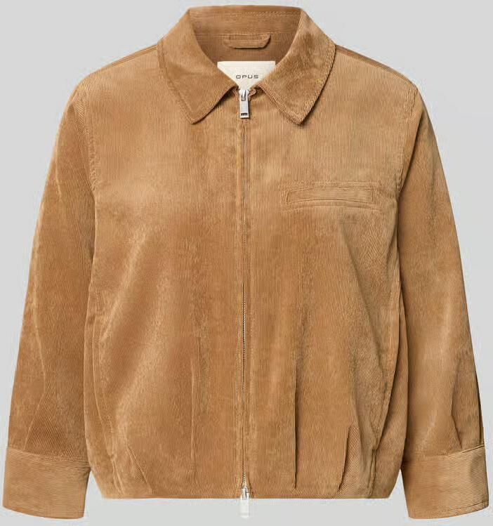 Opus Regular Fit blouson met ballonsaum model 'Hamona' - Foto 3
