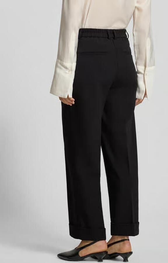 Opus Regular fit broek met viscose