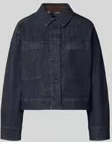 Opus Regular fit jeansjack van katoenmix model 'Hollins'
