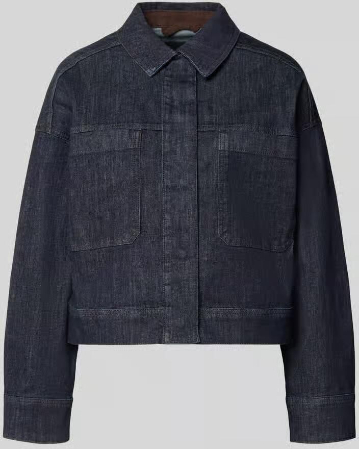 Opus Regular fit jeansjack van katoenmix model 'Hollins'